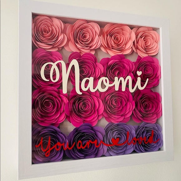 Beautiful Roses Shadow box - Picture 4 of 4